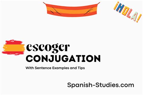 escoger conjugation|escoger conjugation chart pdf.